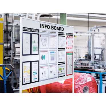 DURAFRAME® Magnetic A4 Bag | Metallic frame display solutions