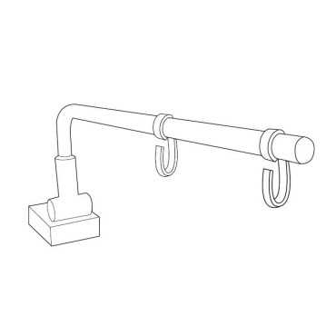 Suporte Multifunções magnético com ângulo ajustável para Comunicação 100*300 mm