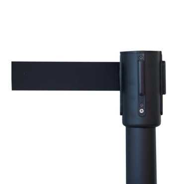 Delimitation barrier|queue manager|Post with retractable tape|Separator post with extensible tape|Airport tapes|Post with retrac