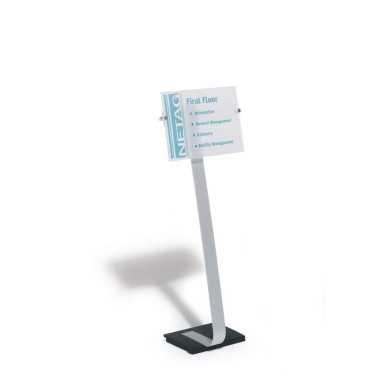 Infostand de piso CRYSTAL SIGN® STAND A3
