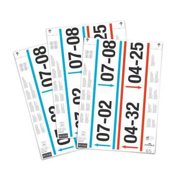 Inserir folhas 297x74 mm