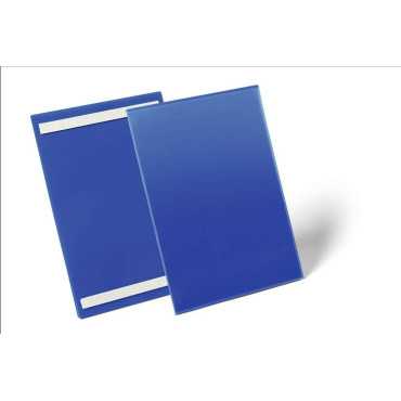 Self-adhesive A4 portrait document holder