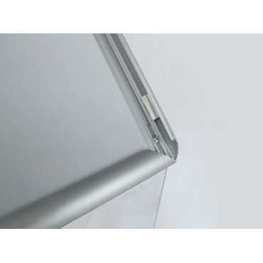 A4 adjustable spring metal brochure holder