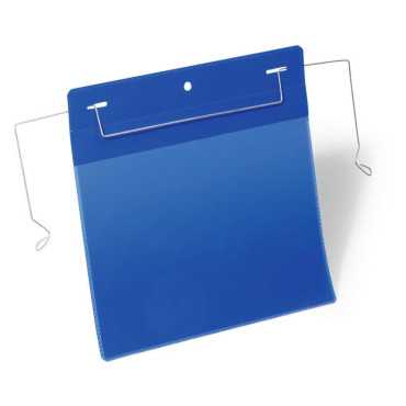 Bolso com cabide de arame A5 horizontal embalagem-50 peças/pacote