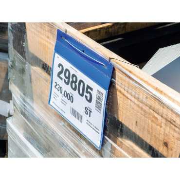 Bolso com cabide de arame A5 horizontal embalagem-50 peças/pacote