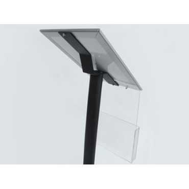 A4 adjustable spring metal brochure holder