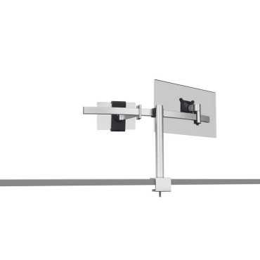 PRO monitor stand for 1 screen and 1 tablet, desk clamp