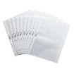 Transparent bags for A4 horizontal flipchart - Pack of 10