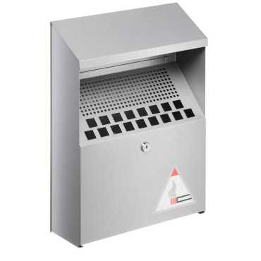 Cinzeiro de parede metálico 4L