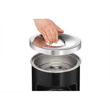 17L Round Trash Bin with SAFE Ashtray
