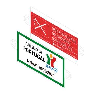 Sinalética RNAVT + Não Fumadores