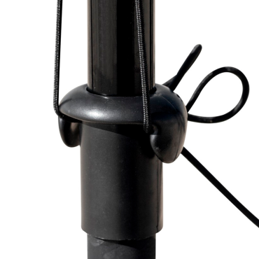 Straight Flag W/ Carbon Pole