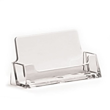 Desktop business card holder