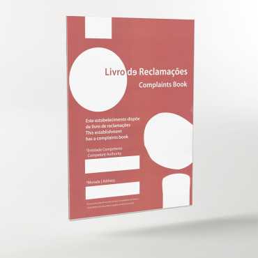 bolsa porta folha bi-adesivo | bolsa vertical | bolsa acrílica A4 autocolante | expositor acrílico | acrílico parede