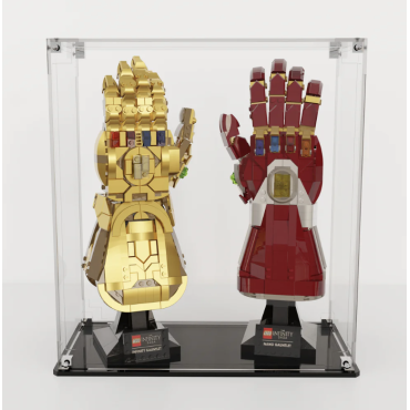 Display Case For LEGO® Marvel Avengers Nano + Infinity Gauntlet 76223 76191