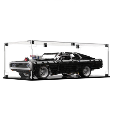 Display Case for LEGO® Technics Fast and Furious Dom's Dodge Charger 42111