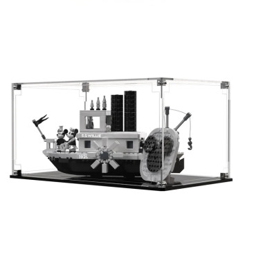 Display Case for For LEGO Ideas Steamboat Willie 21317