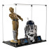 Vitrine For LEGO® Star Wars™ C-3PO™ 75398 R2-D2™ 75379