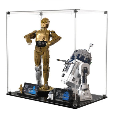 Vitrine For LEGO® Star Wars™ C-3PO™ 75398 R2-D2™ 75379