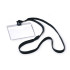 Name badge 60×90 mm with lanyard / ID card holder