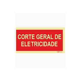 Sinal de corte Geral de Energia
