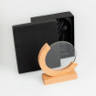 Wood & Glass Globe Trophy with Luxury Gift Box