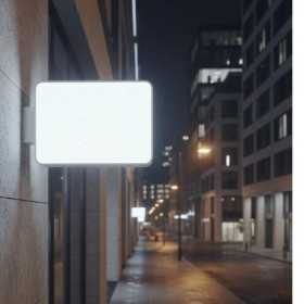 Round LED Lightbox Sign UV Printing – High Visibility for Storefronts