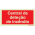 Sinal de central de incêndio ❘ centro de deteção de incendios