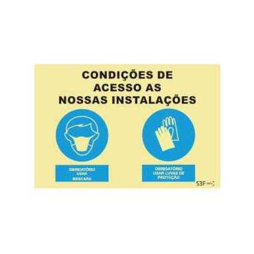 Mandatory Use of Gloves and Mask