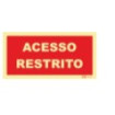 RESTRICTED ACCESS SIGN