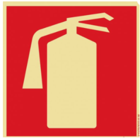 Sinal de extintor