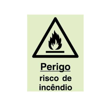 Sinal de perigo, Risco de Incêncio