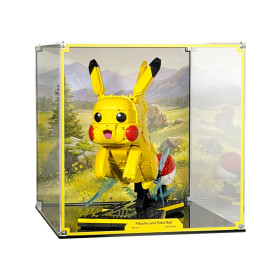 Display Case for LEGO Pokémon Pikachu and Poké Ball (72152)