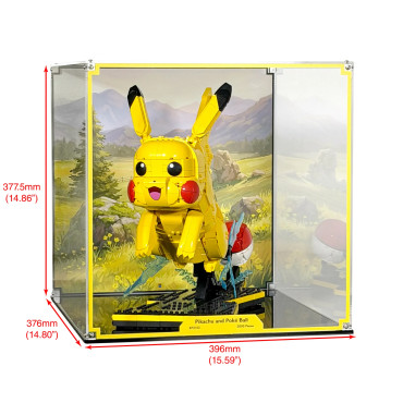 Vitrine para LEGO Pokémon Pikachu and Poké Ball (72152)