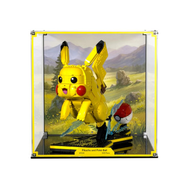 Display Case for LEGO Pokémon Pikachu and Poké Ball (72152)