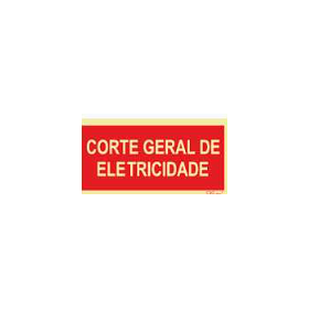 Sinal de corte Geral de Energia