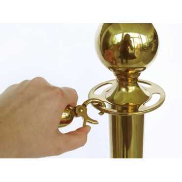 Golden Pillar Barreira Delim. Curved Top Rope