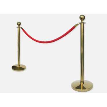 Golden Pillar Barreira Delim. Curved Top Rope