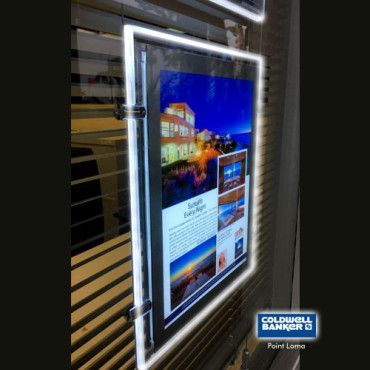 illuminated led displays showcases|real estate showcase displays|led luminous displays|real estate showcase sheet|window screen