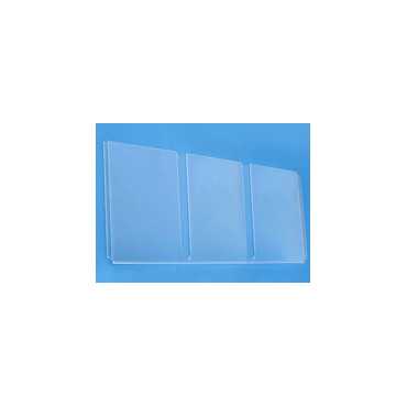 Double Vertical A4 Acrylic Pouch for Steel Cable System